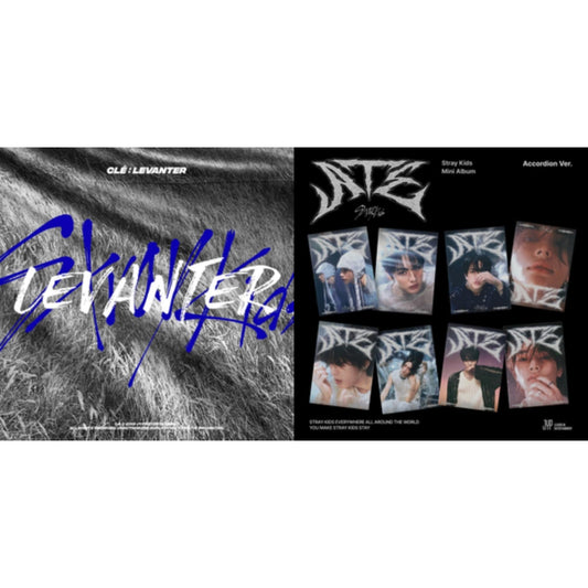 This is a 2 CD SKU bundle.
1.This CD is brand new.Format: CDMusic Style: Tech HouseThis item's title is: Cle: Levanter (Mini Album) (Normal Edition)Artist: Stray KidsLabel: JYP ENTERTAINMENTBarcode: 8809440339303Release Date: 12/10/2019
2.This CD is brand new.