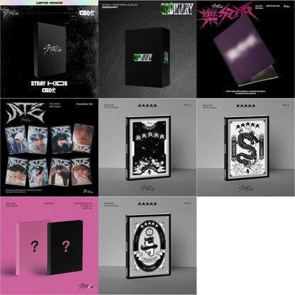 This is a 8 CD SKU bundle.
1.This CD is brand new.Format: CDMusic Style: Indie RockThis item's title is: Go: Volume 1 (Normal Edition)Artist: Stray KidsLabel: JYP ENTBarcode: 8809440339761Release Date: 6/18/2020
2.This CD is brand new.