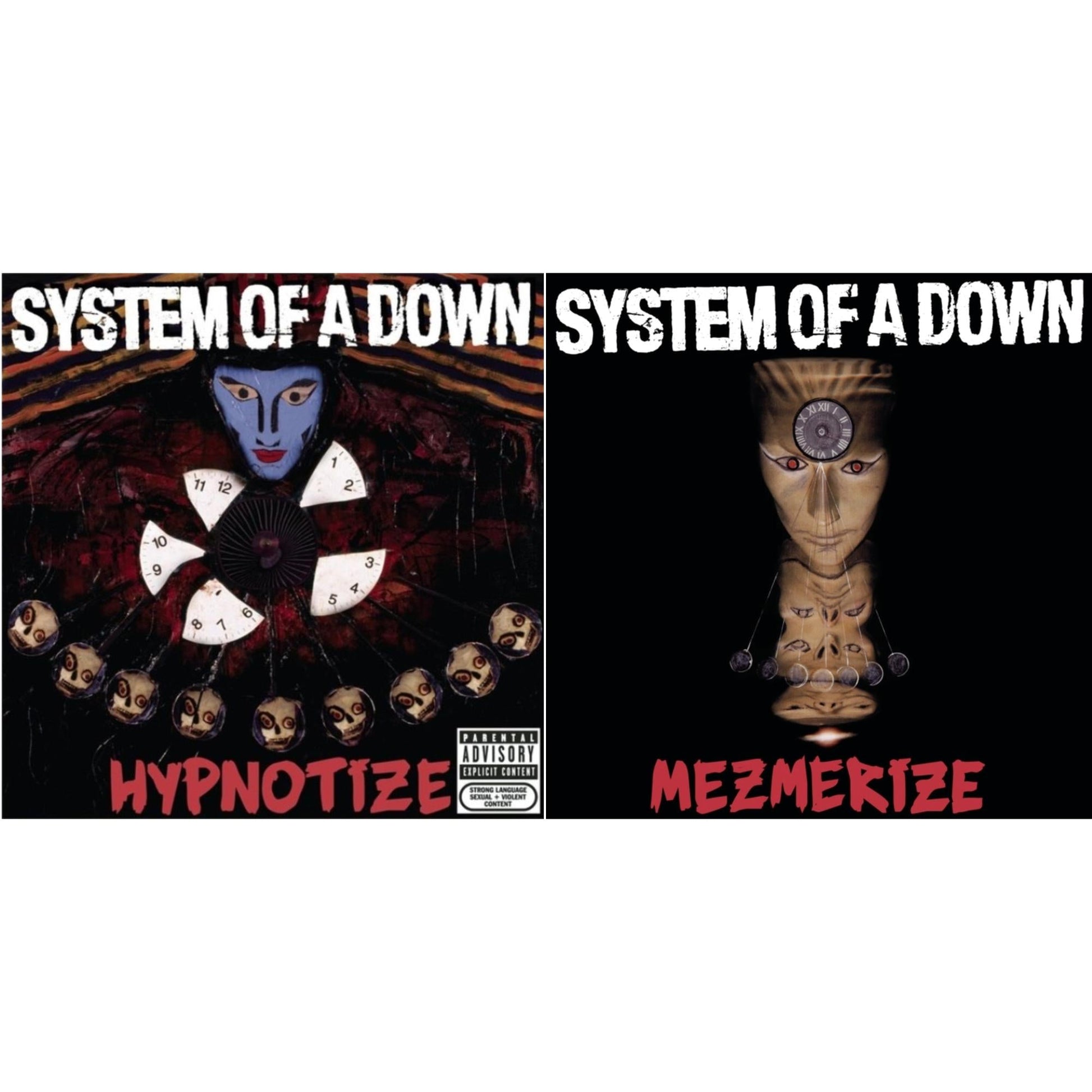 This is a 2 CD SKU bundle.
1.This CD is brand new.Format: CDThis item's title is: HypnotizeArtist: System Of A DownLabel: LEGACYBarcode: 827969387122Release Date: 11/22/2005
2.This CD is brand new.