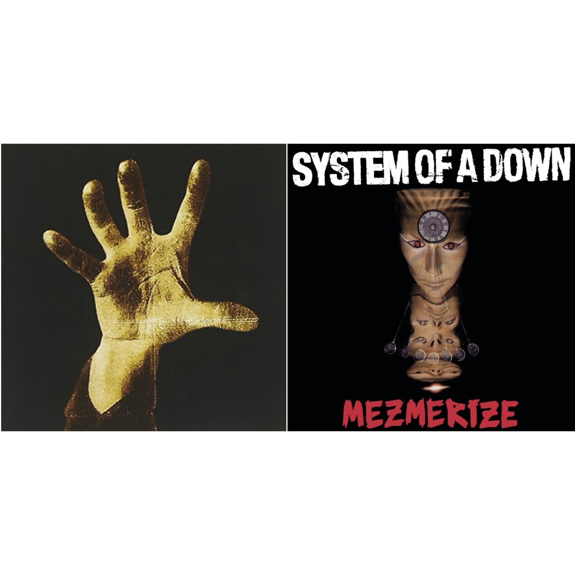 This is a 2 CD SKU bundle.
1.This CD is brand new.Format: CDMusic Style: LeftfieldThis item's title is: System Of A DownArtist: System Of A DownLabel: LEGACYBarcode: 074646892428Release Date: 6/30/1998
2.This CD is brand new.