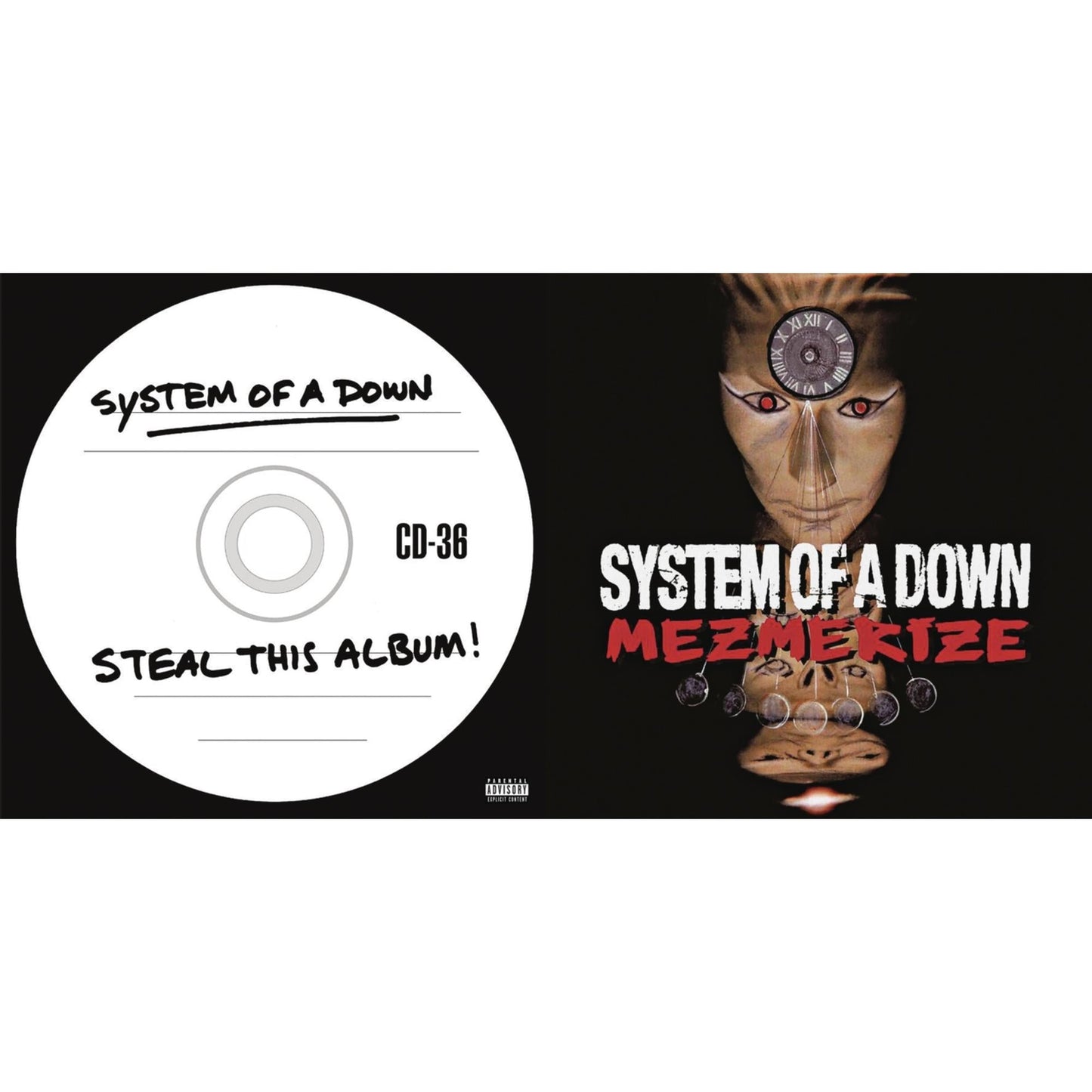 This is a 2 LP Vinyl SKU bundle.
1.This LP Vinyl is brand new.Format: LP VinylMusic Style: Nu MetalThis item's title is: Mezmerize (140G)Artist: System Of A DownLabel: LEGACY/ COLUMBIA/ AMERICANBarcode: 190758656113Release Date: 10/12/2018
2.This LP Vinyl is brand new.