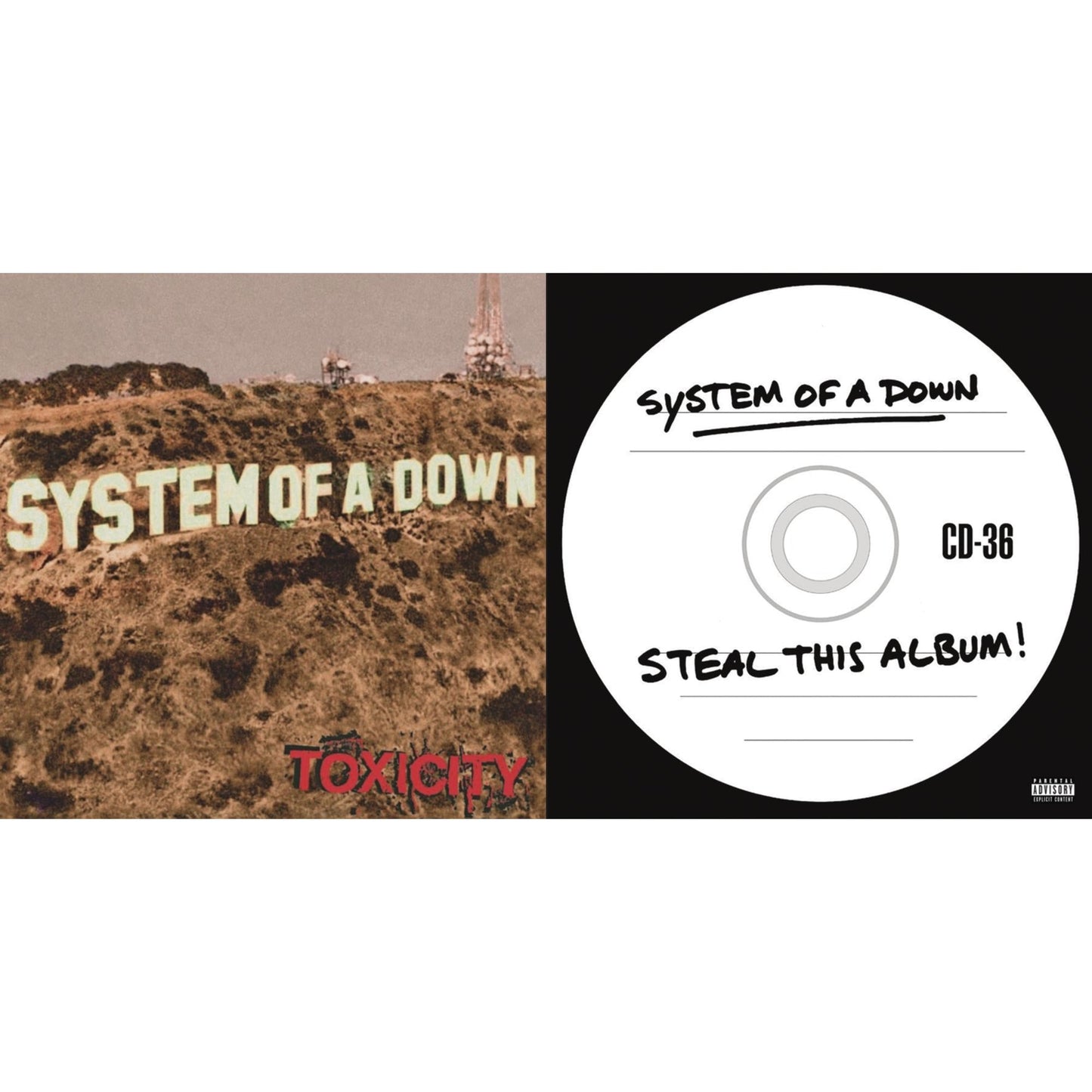 This is a 2 LP Vinyl SKU bundle.
1.This LP Vinyl is brand new.Format: LP VinylMusic Style: Nu MetalThis item's title is: Toxicity (140G)Artist: System Of A DownLabel: LEGACY/ AMERICANBarcode: 190758655918Release Date: 10/12/2018
2.This LP Vinyl is brand new.