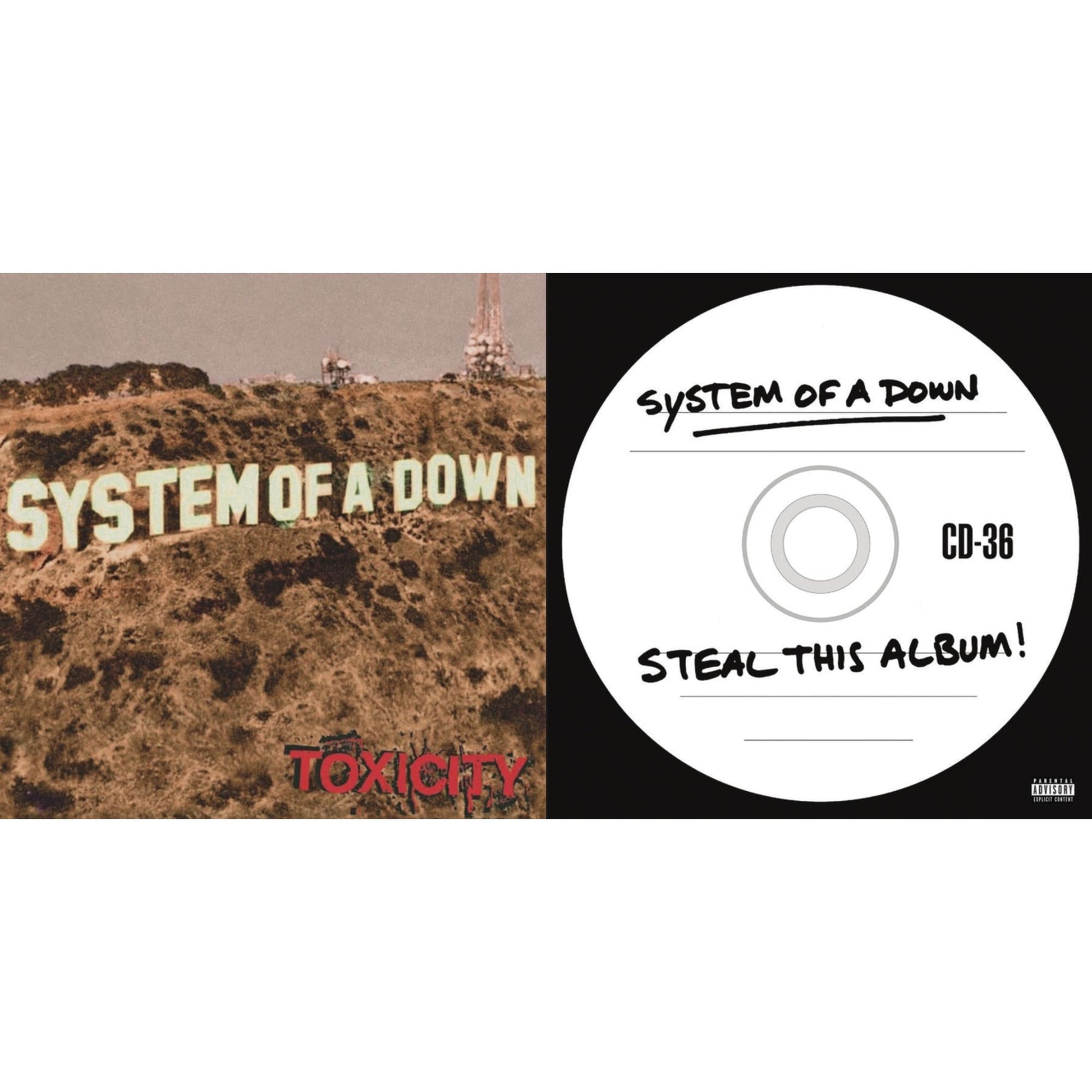 This is a 2 LP Vinyl SKU bundle.
1.This LP Vinyl is brand new.Format: LP VinylMusic Style: Nu MetalThis item's title is: Toxicity (140G)Artist: System Of A DownLabel: LEGACY/ AMERICANBarcode: 190758655918Release Date: 10/12/2018
2.This LP Vinyl is brand new.