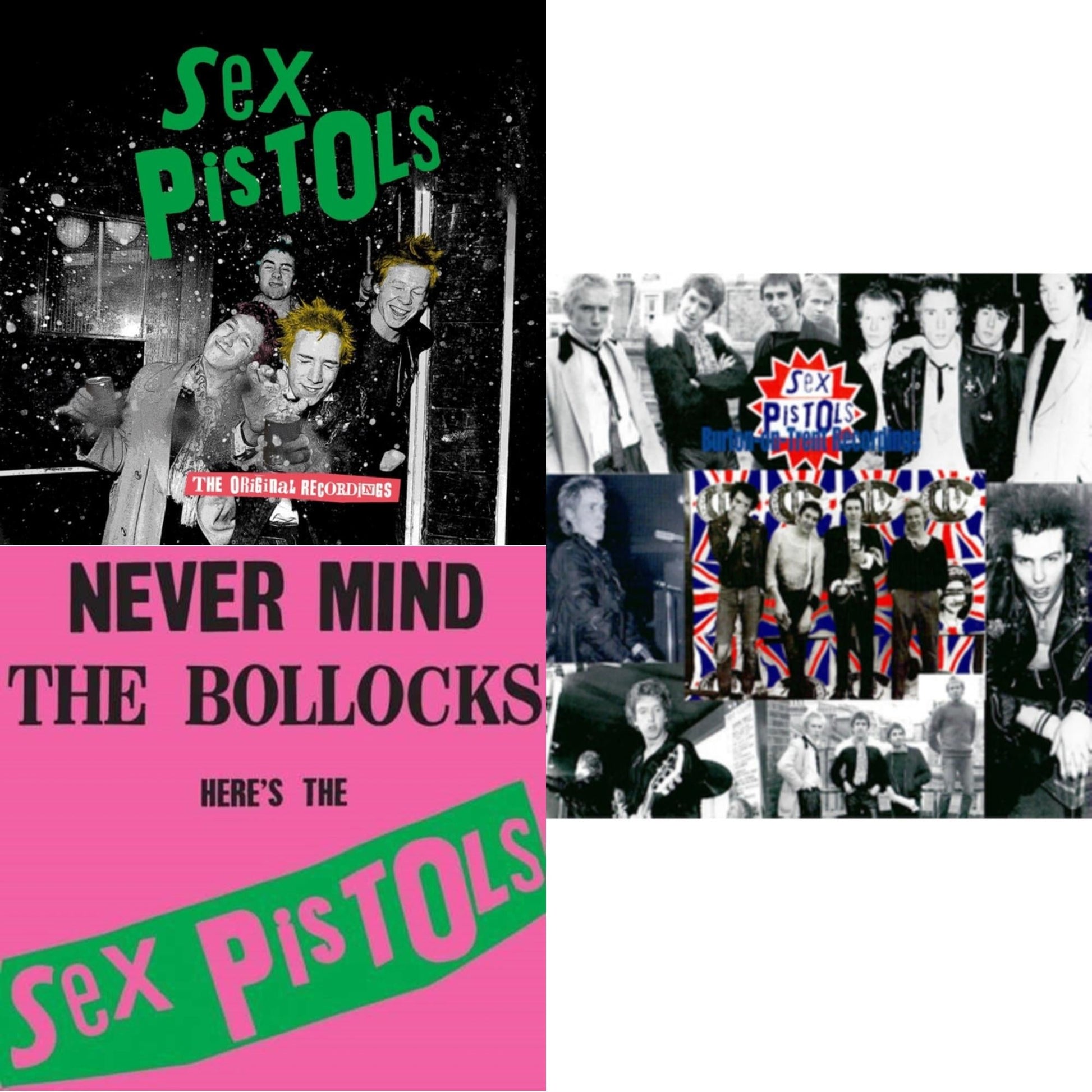 This is a 3 LP Vinyl SKU bundle.
1.This LP Vinyl is brand new.Format: LP VinylMusic Style: ChansonThis item's title is: Original Recordings (2LP)Artist: Sex PistolsLabel: UMEBarcode: 602445595488Release Date: 5/27/2022
2.This LP Vinyl is brand new.