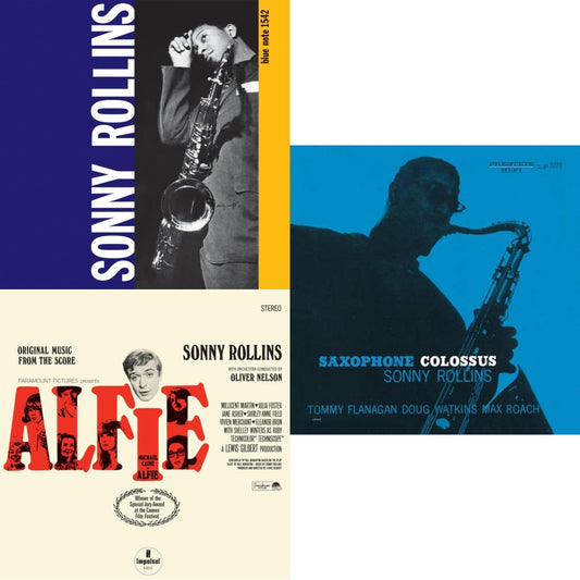 Volume 1 (Blue Note Classic LP Vinyl Edition/180G) & Alfie (Original Music From The Score) (Verve Acoustic Sounds Series) (180G) & Saxophone Colossus