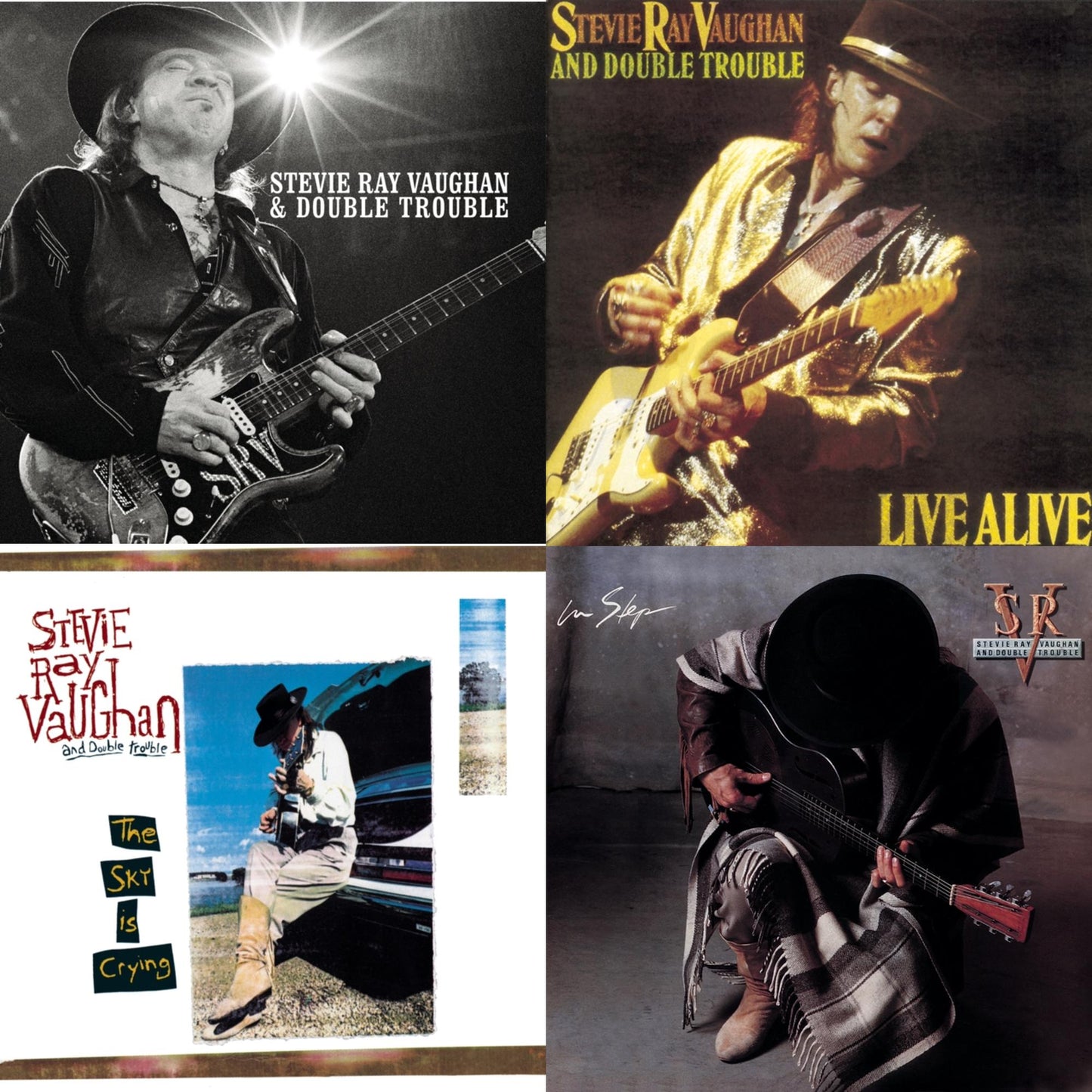 Real Deal: Greatest Hits Vol.1 & Live Alive & Sky Is Crying & In Step