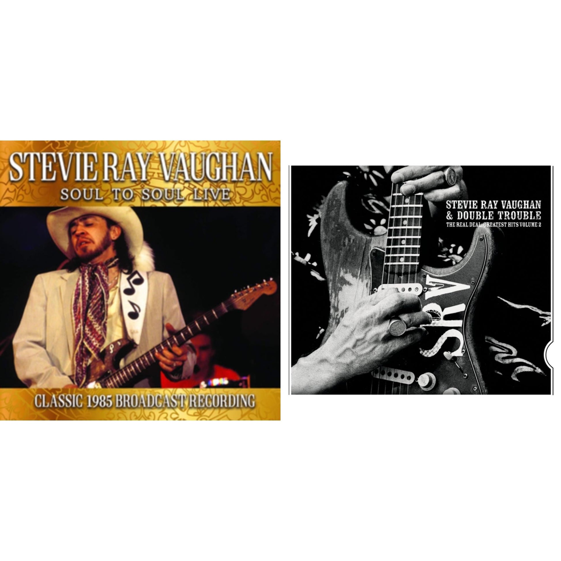 This is a 2 CD SKU bundle.
1.This CD is brand new.Format: CDThis item's title is: Soul To Soul LiveArtist: Stevie Ray VaughanBarcode: 823564030852Release Date: 9/13/2019
2.This CD is brand new.