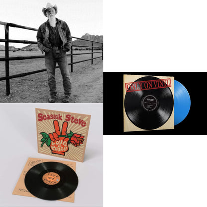 This is a 3 LP Vinyl SKU bundle.
1.This LP Vinyl is brand new.Format: LP VinylMusic Style: BritpopThis item's title is: Love & PeaceArtist: Seasick SteveLabel: CONTAGIOUSBarcode: 190296852251Release Date: 2/19/2021
2.This LP Vinyl is brand new.
