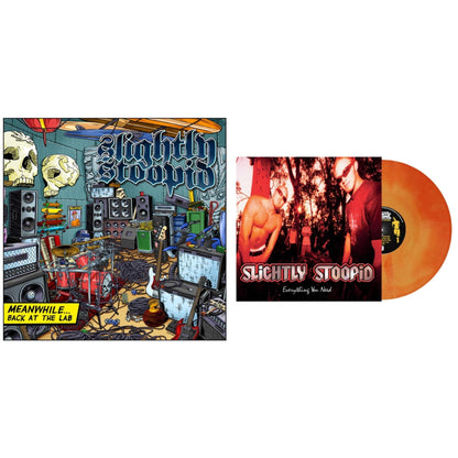 This is a 2 LP Vinyl SKU bundle.
1.This LP Vinyl is brand new.Format: LP VinylThis item's title is: Meanwhile Back In The LabArtist: Slightly StoopidLabel: STOOPID RECORDSBarcode: 020286219903Release Date: 8/7/2015
2.This LP Vinyl is brand new.