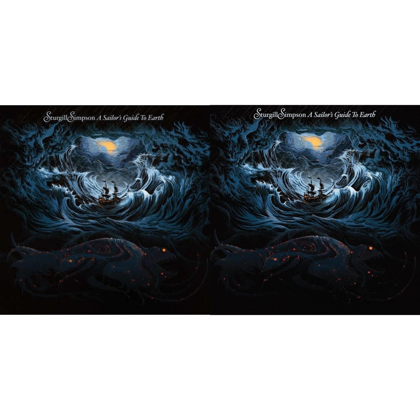 This is a 2 LP Vinyl SKU bundle.
1.This LP Vinyl is brand new.Format: LP VinylMusic Style: Euro HouseThis item's title is: Sailor's Guide To Earth (180G/LP/CD)Artist: Sturgill SimpsonLabel: ATLANTICBarcode: 075678668296Release Date: 4/15/2016
2.This LP Vinyl is brand new.
