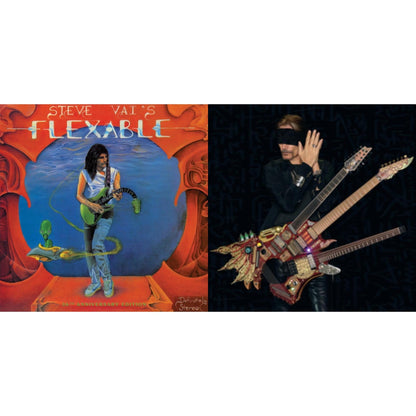 This is a 2 LP Vinyl SKU bundle.
1.This LP Vinyl is brand new.Format: LP VinylMusic Style: Prog RockThis item's title is: Flex-Able (36Th Anniversary/180G)Artist: Steve VaiLabel: LIGHT WITHOUT HEAT INC.Barcode: 682131893739Release Date: 5/20/2022
2.This LP Vinyl is brand new.