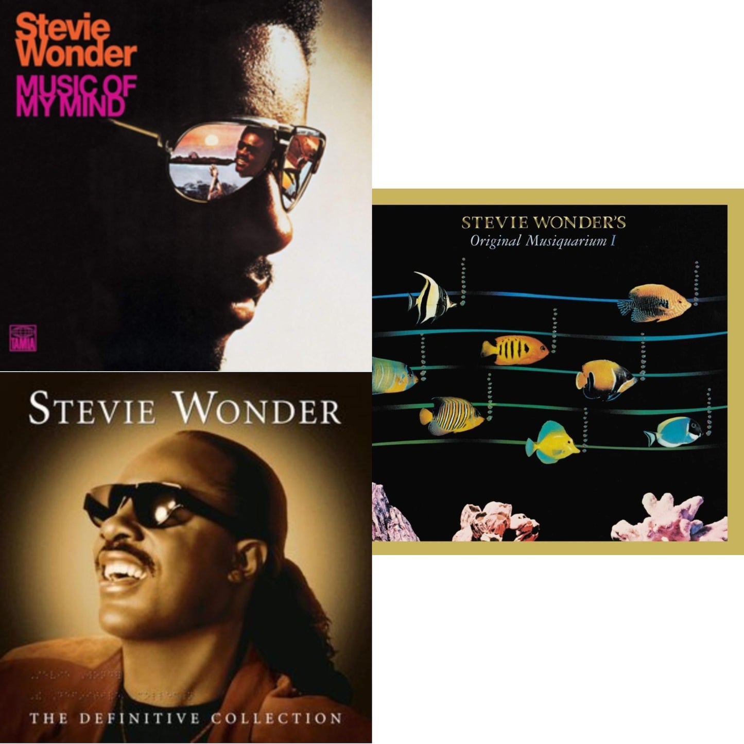 Music Of My Mind & Definitive Collection (2LP) & Original Musiquarium I (2LP)