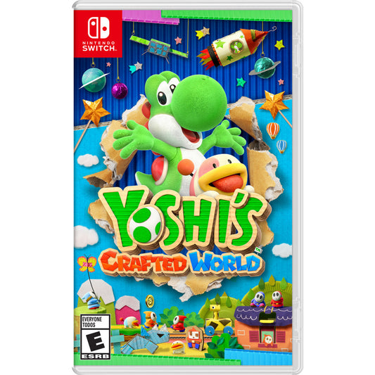 Product Image : This is brand new.<br>Jump into a new Yoshi adventure in a world made of everyday objects—like boxes and paper cups! As Yoshi, you’ll leap up high, gulp down enemies, and set out on a treasure hunt to find all the different collectables. On the flip side, stages can be played backwards, providing new perspectives to explore and new ways to locate some of the more craftily hidden items!

It all started when Kamek and Baby Bowser set out to steal a gem-set stone. Legend has it that this fabled