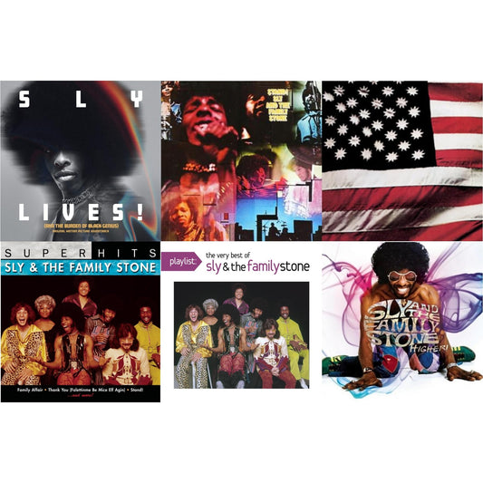 Sly Lives! (Aka The Burden Of Black Genius) (Ost) & Stand & There's A Riot Goin On & Super Hits & Playlist: Very Best Of Sly & Family Stone & Higher (Highlights)
