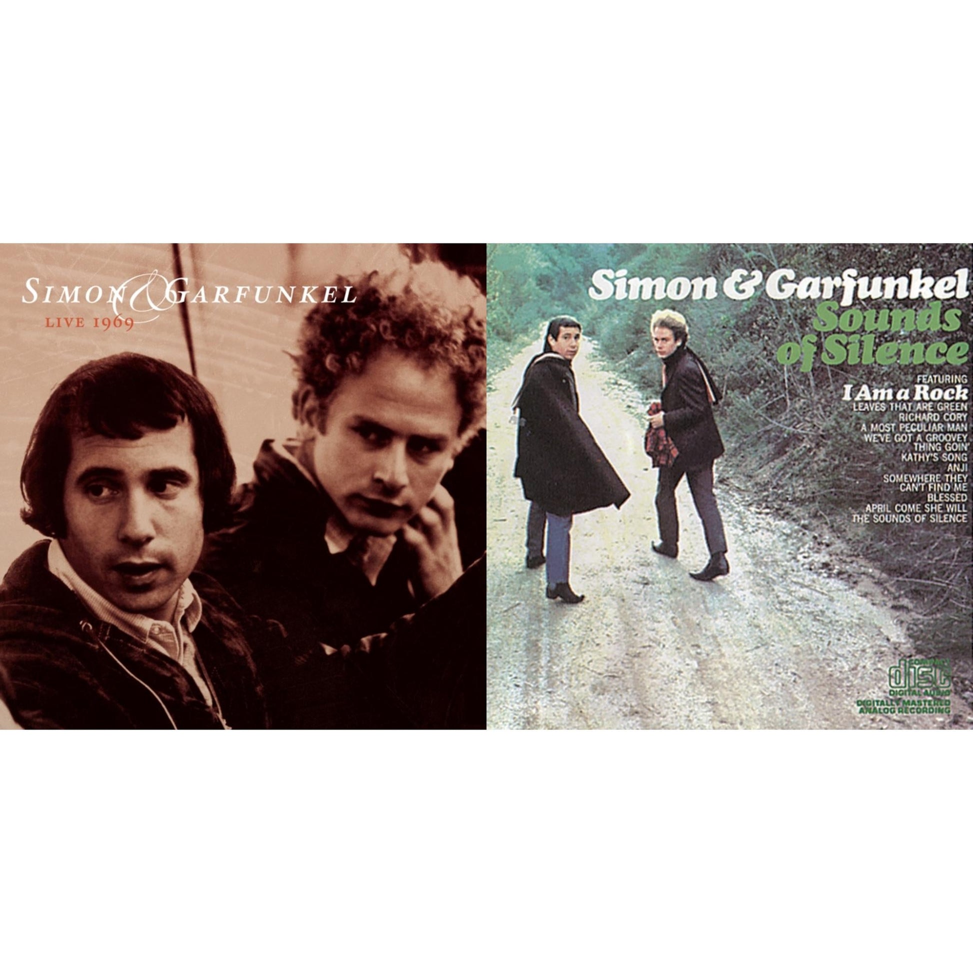 This is a 2 CD SKU bundle.
1.This CD is brand new.Format: CDMusic Style: Folk RockThis item's title is: Live 1969Artist: Simon & GarfunkelLabel: LEGACYBarcode: 888430569027Release Date: 3/24/2014
2.This CD is brand new.