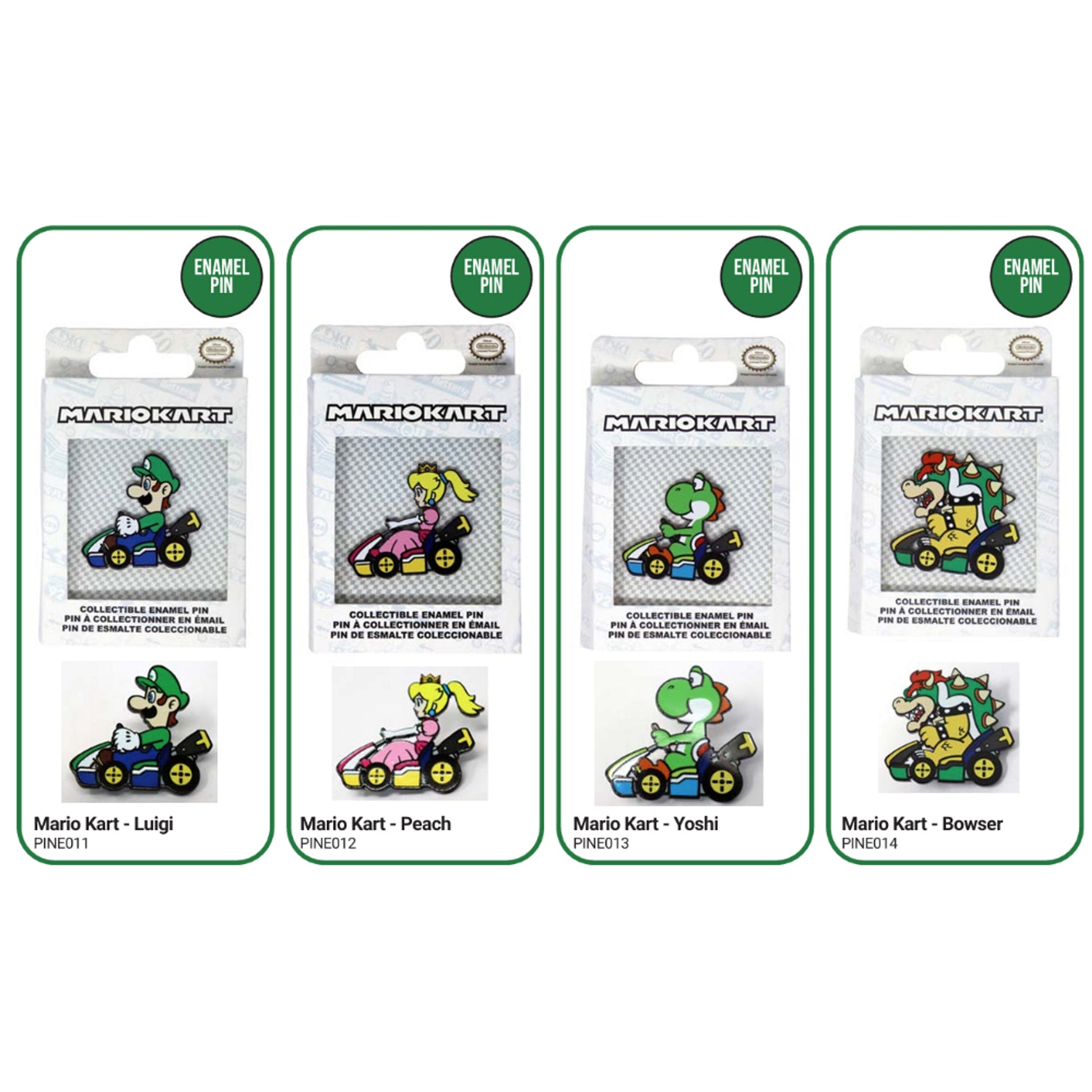 Enamel Pin CDU: Mario Kart - Display (10)