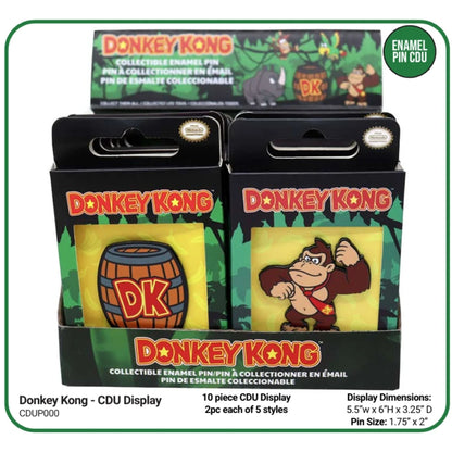 Enamel Pin CDU: Donkey Kong - Display (10) 