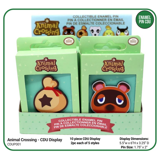Enamel Pin CDU: Animal Crossing - Display (10)