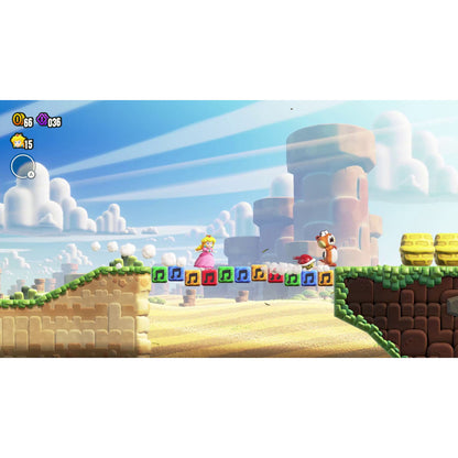 This is brand new.Find wonder in the next evolution of Mario fun
 
 Classic Mario side-scrolling gameplay is turned on its head with the addition of Wonder Flowers.