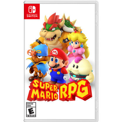 This is brand new.Mario, Bowser, and Peach partner up to repair the wish-granting Star Road in this approachable role-playing adventure
 
 Team up with an oddball group of heroes to save Star Road and stop the troublemaking Smithy Gang.