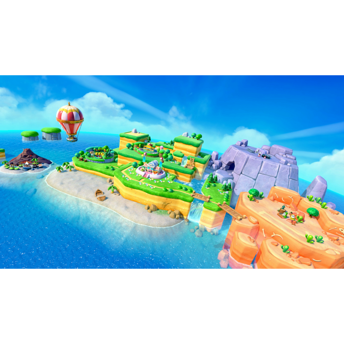 This is brand new.Join the latest Mario Party, a jamboree of seven boards and over 110 minigames  From running through merry-go-rounds to motion-control minigolf, this jamboree is jam-packed with more minigames than any Mario Party™ game to date.