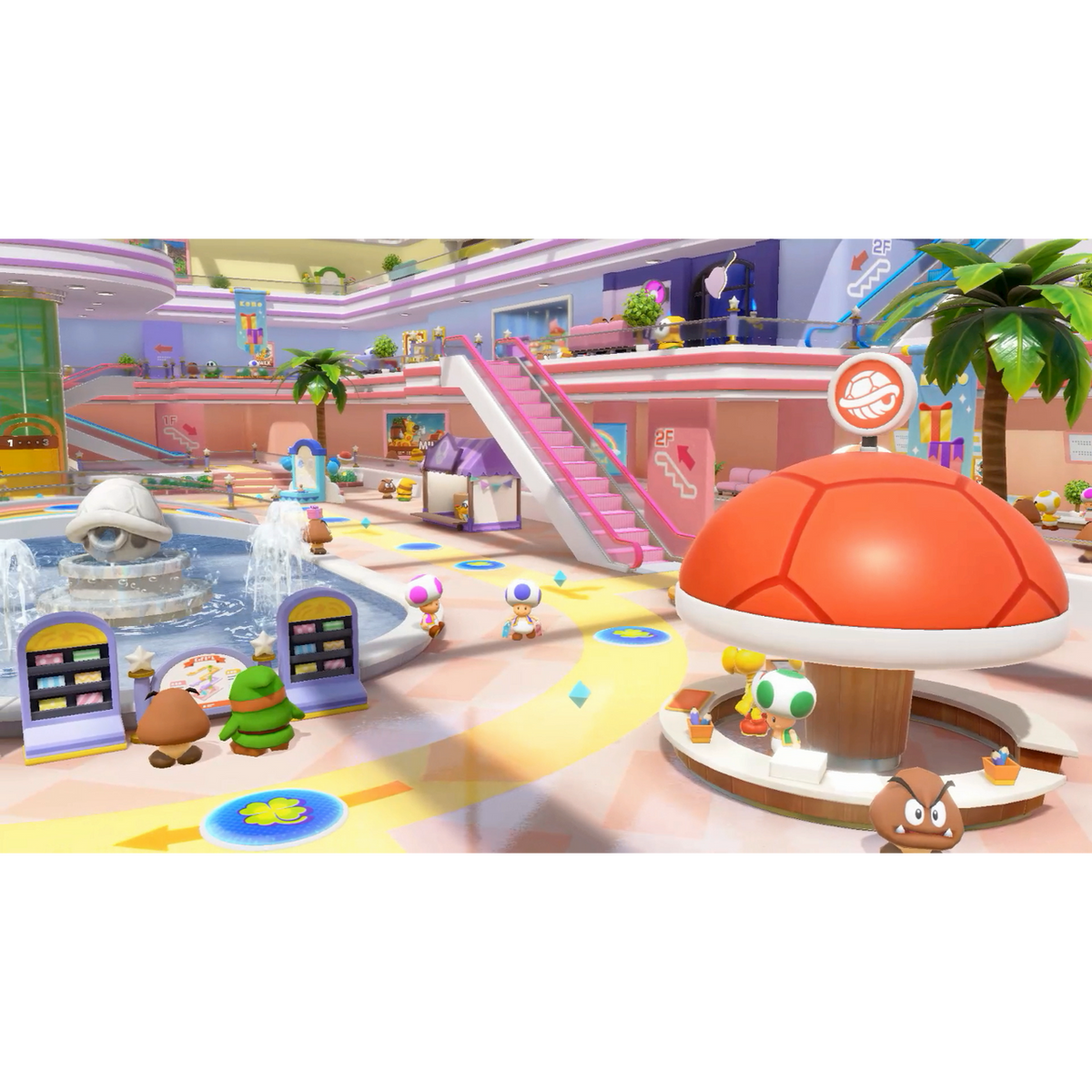 This is brand new.Join the latest Mario Party, a jamboree of seven boards and over 110 minigames  From running through merry-go-rounds to motion-control minigolf, this jamboree is jam-packed with more minigames than any Mario Party™ game to date.