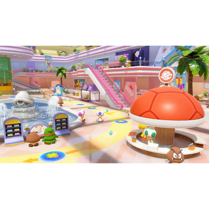 This is brand new.Join the latest Mario Party, a jamboree of seven boards and over 110 minigames  From running through merry-go-rounds to motion-control minigolf, this jamboree is jam-packed with more minigames than any Mario Party™ game to date.