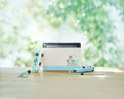 This is brand new.Explore a unique world with this Nintendo Switch Animal Crossing: New Horizons Edition console. The green and blue Joy-Con controllers offer precise control and work separately for versatile options, while the white dock lets you enjoy hours of immersive gaming. With a 6.