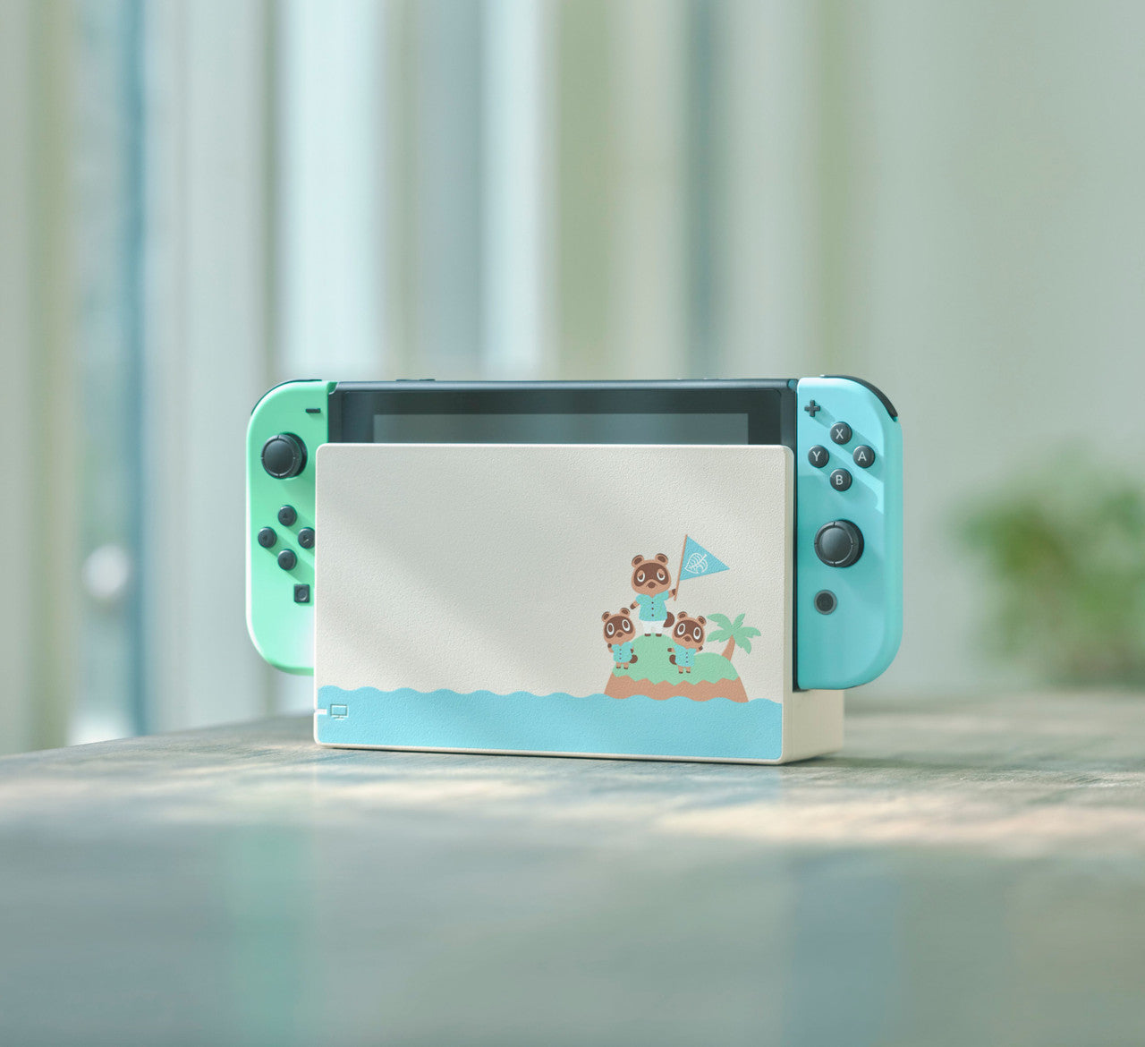 This is brand new.Explore a unique world with this Nintendo Switch Animal Crossing: New Horizons Edition console. The green and blue Joy-Con controllers offer precise control and work separately for versatile options, while the white dock lets you enjoy hours of immersive gaming. With a 6.