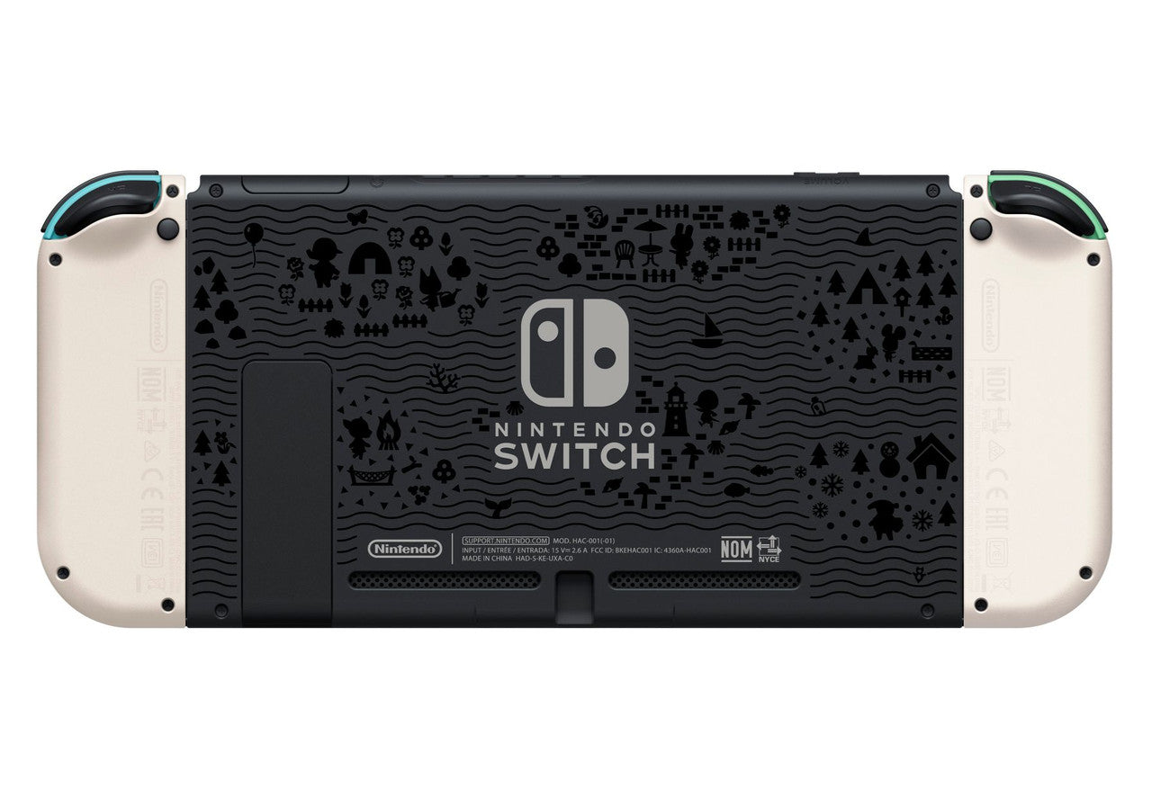 This is brand new.Explore a unique world with this Nintendo Switch Animal Crossing: New Horizons Edition console. The green and blue Joy-Con controllers offer precise control and work separately for versatile options, while the white dock lets you enjoy hours of immersive gaming. With a 6.