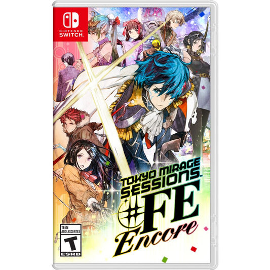Product Image : This is brand new.<br>The game that brought together the worlds of Fire Emblem and ATLUS is coming to the Nintendo Switch system. An interdimensional evil has invaded modern-day Tokyo, resulting in this fantastical barrage of music, style, and yes, danger. So, fight back! Battle through dungeons to pump up your strategy and creatively decimate your foes…before all hope fades to black.<br>This item's title is: Tokyo Mirage Session #FE Encore Switch<br>Barcode: 045496596927<br>This was release