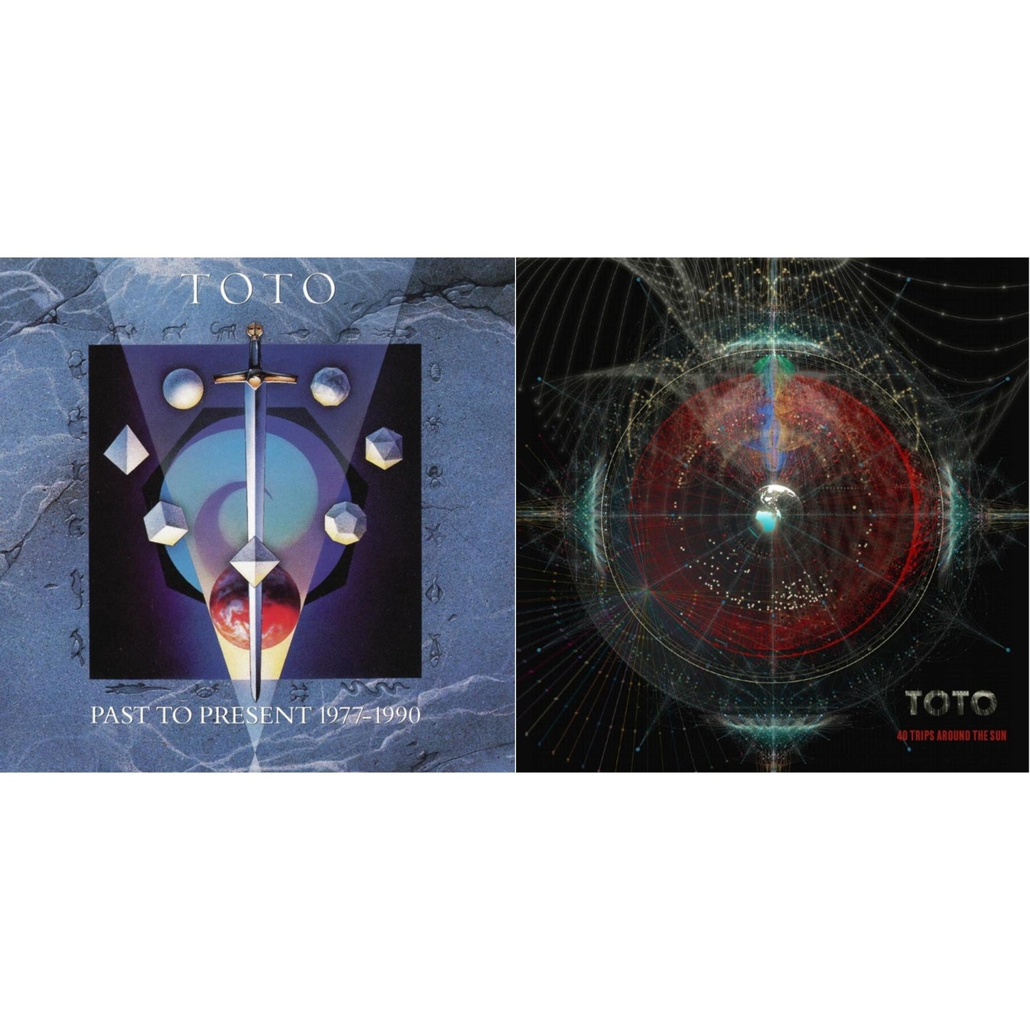 Toto Past To Present 1977 - 1990 & 40 Trips Around The Sun: Greatest Hits