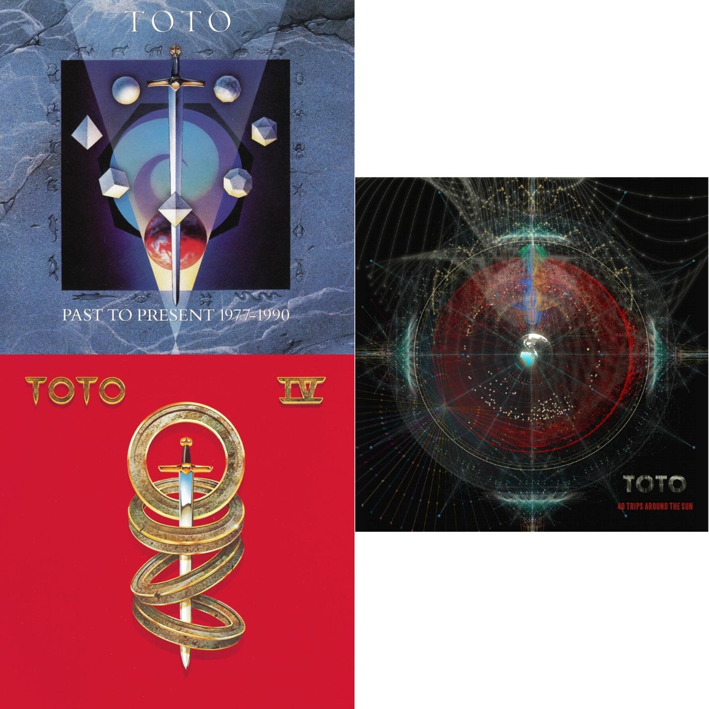 Toto Past To Present 1977 - 1990 & Toto Iv & 40 Trips Around The Sun: Greatest Hits