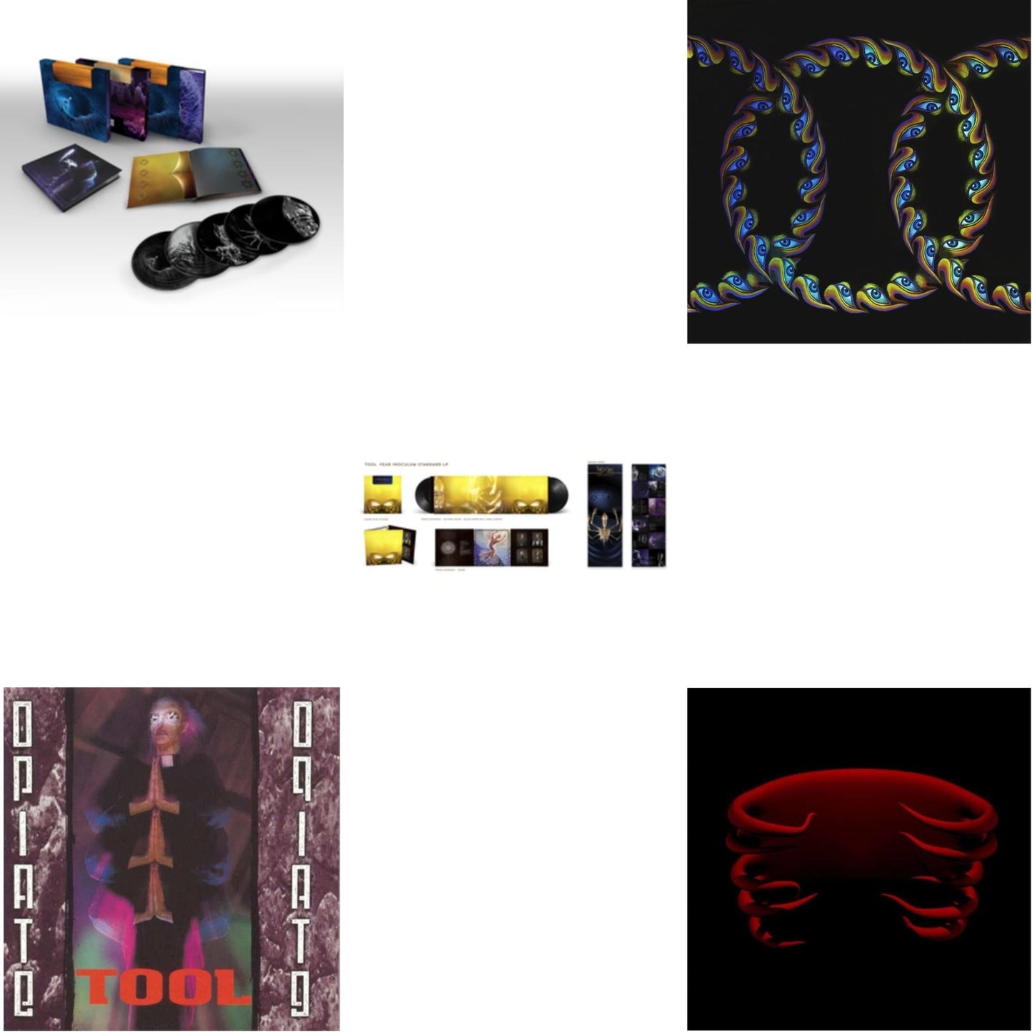 This is a 5 LP Vinyl SKU bundle.
1.This LP Vinyl is brand new.Format: LP VinylMusic Style: Progressive MetalThis item's title is: Fear Inoculum (Le) (Limited/180G/5LP/Etching Side)Artist: ToolLabel: RCABarcode: 194398687919Release Date: 4/8/2022
2.This LP Vinyl is brand new.
