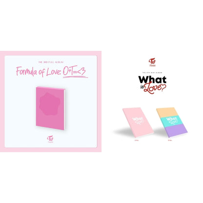 This is a 2 CD SKU bundle.
1.This CD is brand new.Format: CDThis item's title is: Formula Of Love: O+T=<3 (Explosion Ver.)Artist: TwiceLabel: JYP ENTERTAINMENT / REPUBLIC RBarcode: 192641681653Release Date: 11/12/2021
2.This CD is brand new.