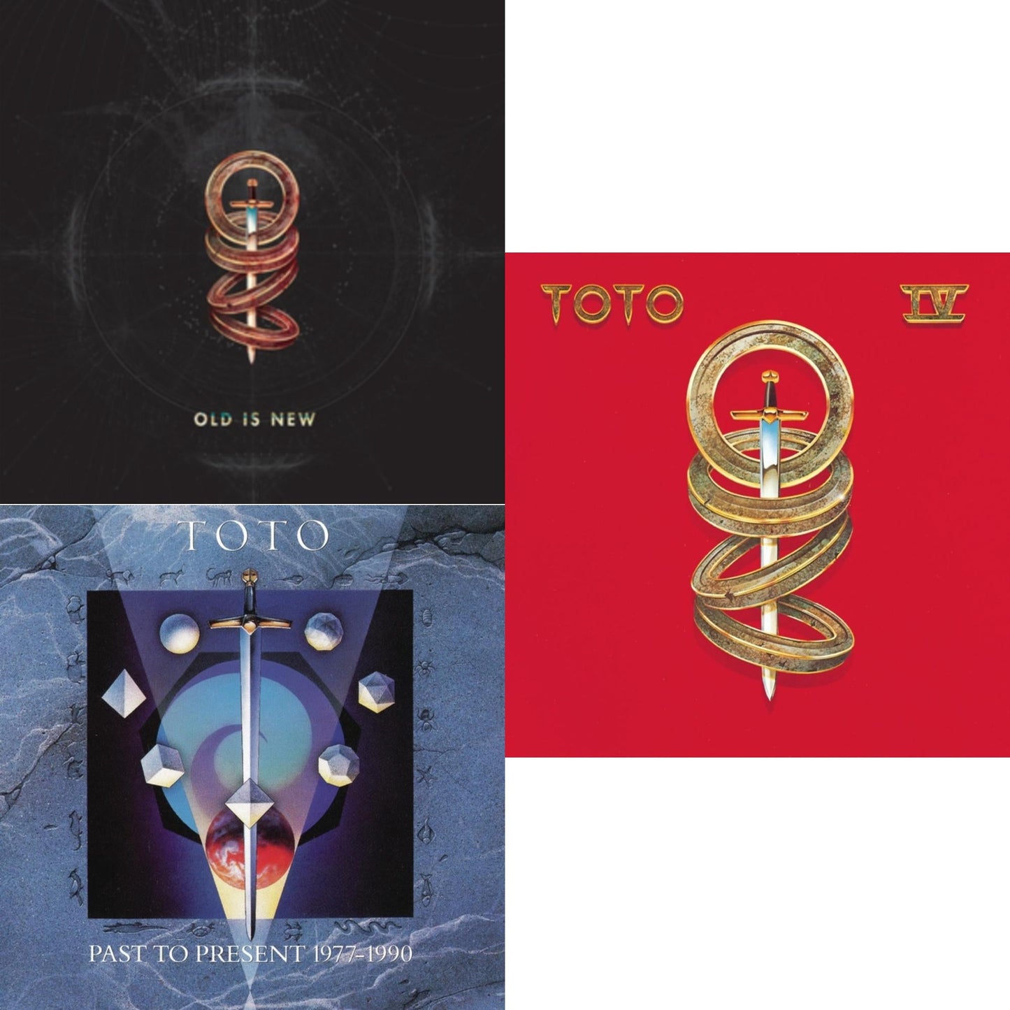 Old Is New & Toto Past To Present 1977 - 1990 & Toto Iv