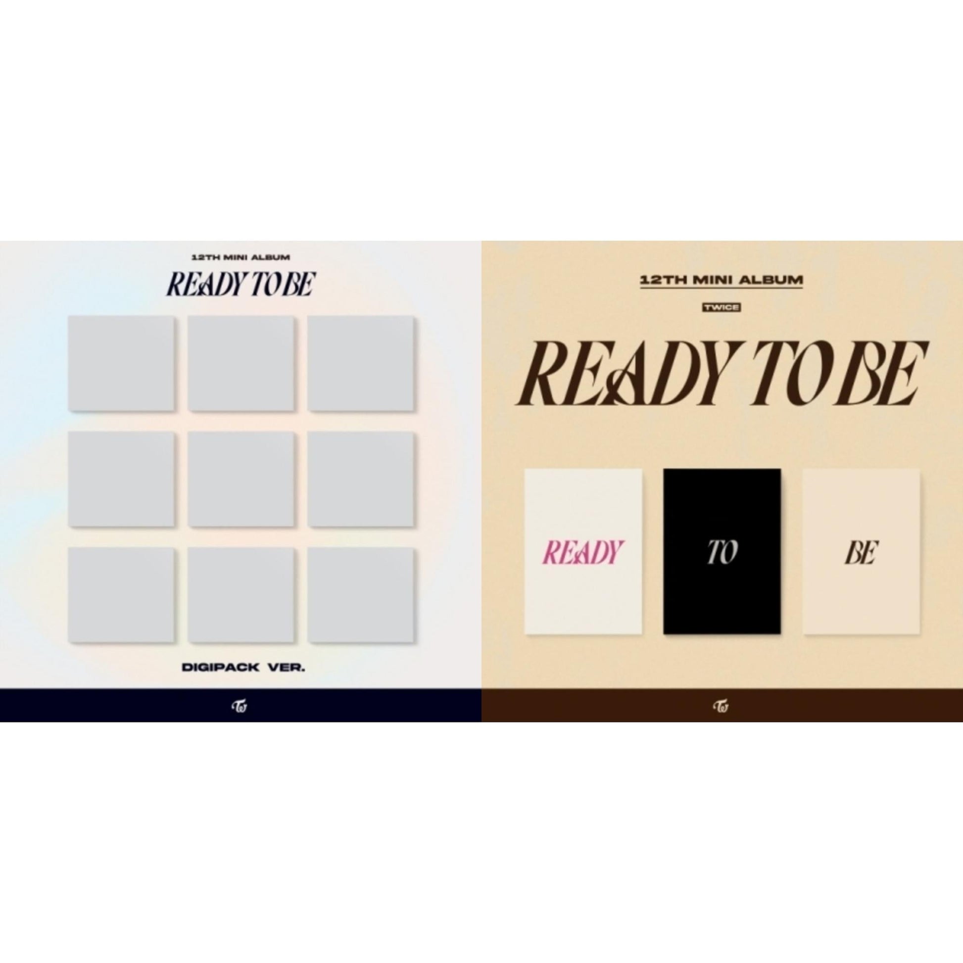 This is a 2 CD SKU bundle.
1.This CD is brand new.Format: CDMusic Style: K-popThis item's title is: Ready To Be (12Th Mini Album) Digipack VersionArtist: TwiceLabel: JYP ENT.Barcode: 8809755506407Release Date: 3/10/2023
2.This CD is brand new.