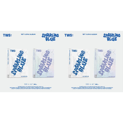 This is a 2 CD SKU bundle.
1.This CD is brand new.Format: CDThis item's title is: Sparkling Blue (1St Mini Album) (Sparkling Ver.)Artist: TwsBarcode: 196922712272Release Date: 2/2/2024
2.This CD is brand new.Format: CDThis item's title is: Sparkling Blue (1St Mini Album) (Lucky Ver.