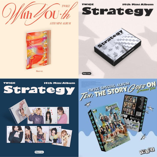 With You-Th (Blast Ver.) & Strategy (Step 3 Ver.) & Strategy (Step 4 Ver.) & Ten: The Story Goes On (Episode Ver.)