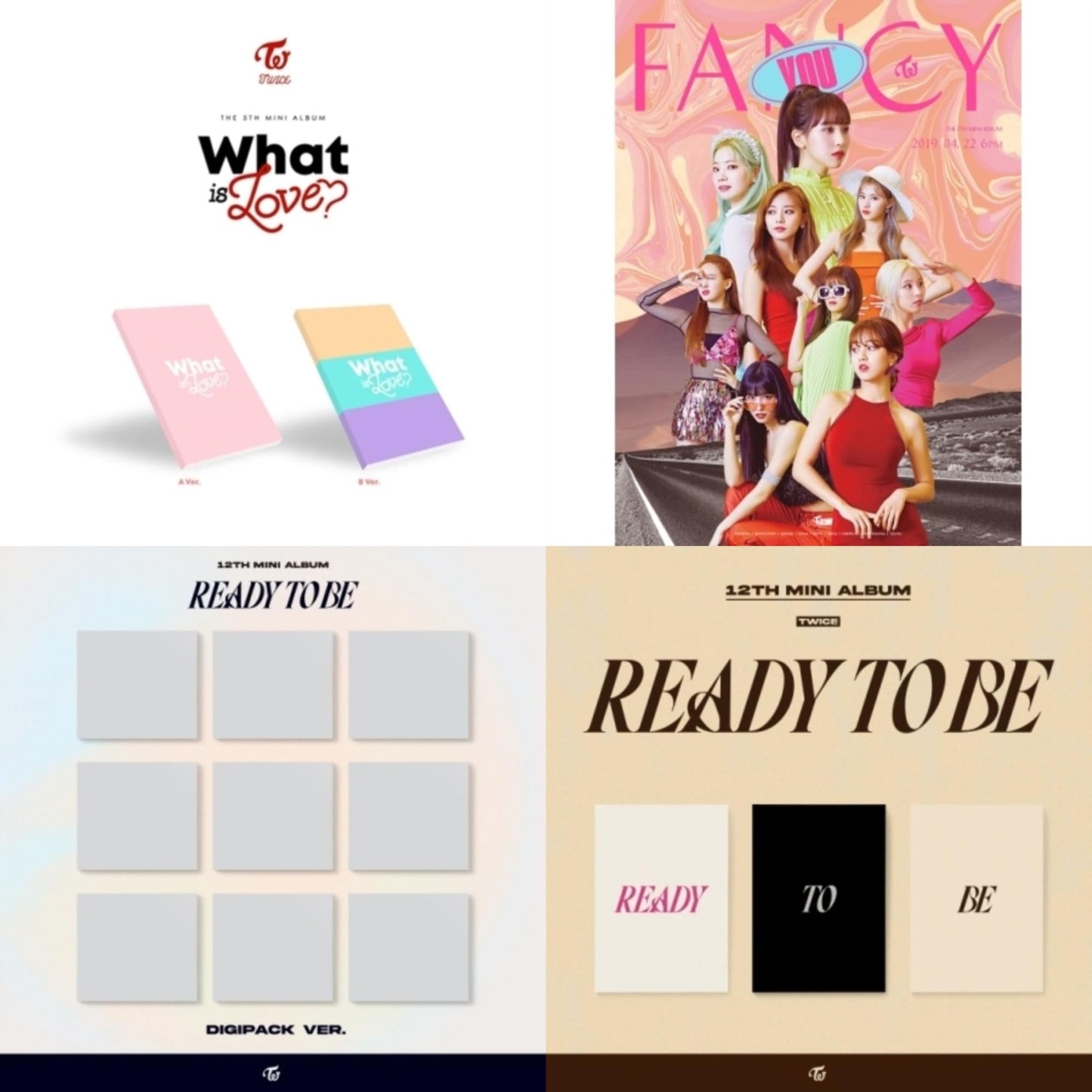 This is a 4 CD SKU bundle.
1.This CD is brand new.Format: CDMusic Style: K-popThis item's title is: What Is Love?Artist: TwiceLabel: JYP ENT.Barcode: 8809440338085Release Date: 10/14/2022
2.This CD is brand new.
