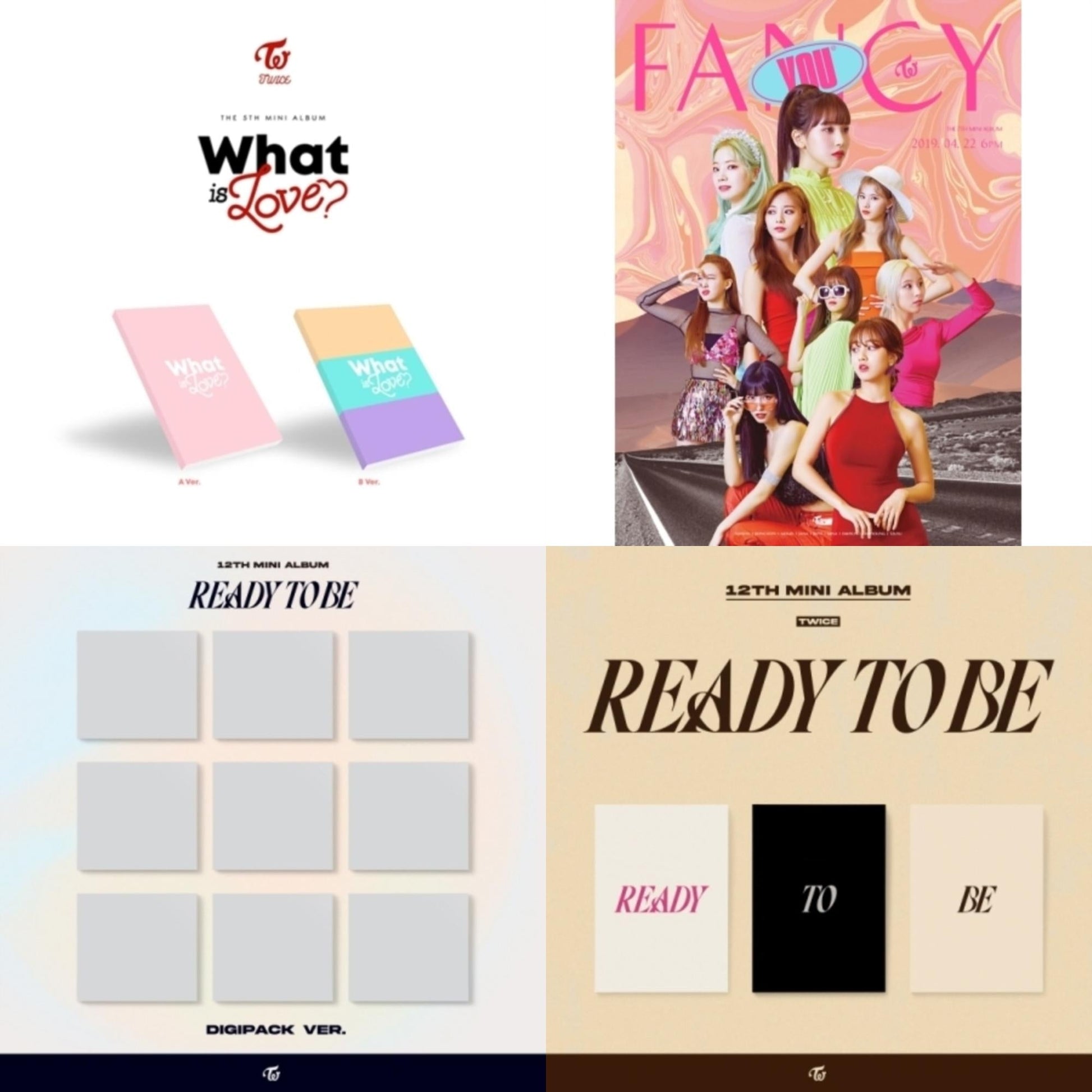 This is a 4 CD SKU bundle.
1.This CD is brand new.Format: CDMusic Style: K-popThis item's title is: What Is Love?Artist: TwiceLabel: JYP ENT.Barcode: 8809440338085Release Date: 10/14/2022
2.This CD is brand new.