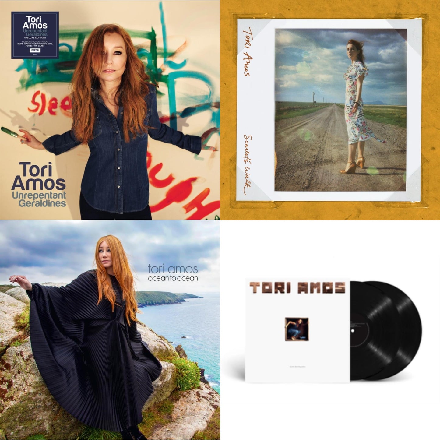 Unrepentant Geraldines (10Th Anniversary) (Deluxe/2LP) & Scarlet's Walk (2LP) & Ocean To Ocean (2LP) & Little Earthquakes (2LP)