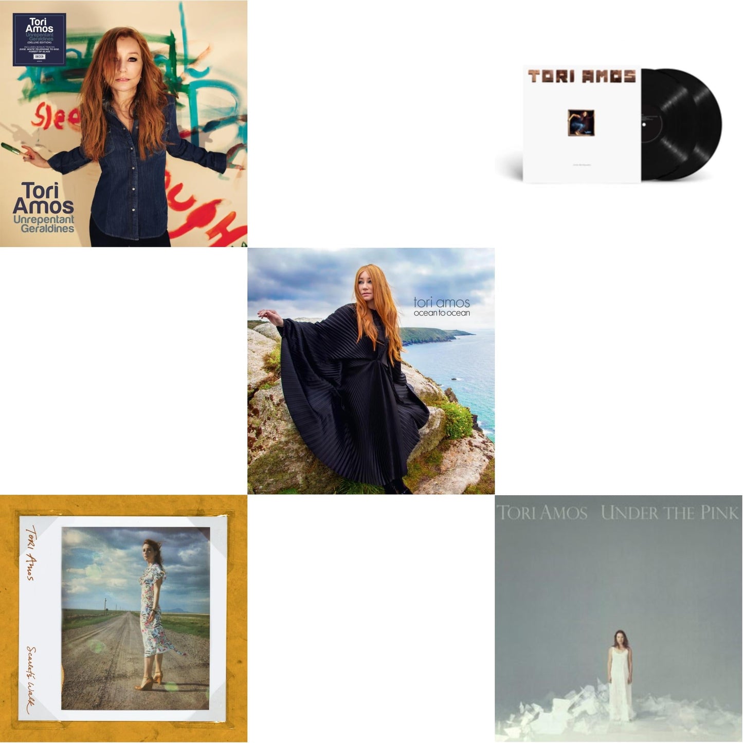 Unrepentant Geraldines (10Th Anniversary) (Deluxe/2LP) & Scarlet's Walk (2LP) & Ocean To Ocean (2LP) & Little Earthquakes (2LP) & Under The Pink (2LP)