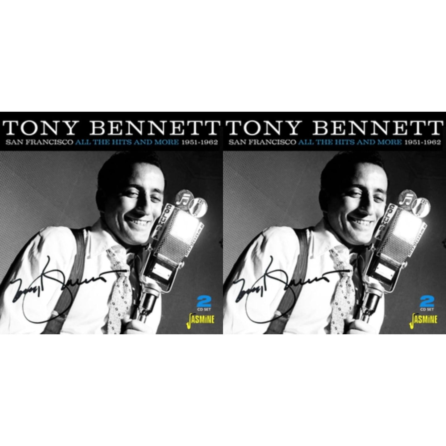 This is a 2 CD SKU bundle.
1.This CD is brand new.Format: CDThis item's title is: San Francisco, All The Hits & More 1951-1962 (2CD)Artist: Tony BennettBarcode: 604988088328Release Date: 9/17/2021
2.This CD is brand new.