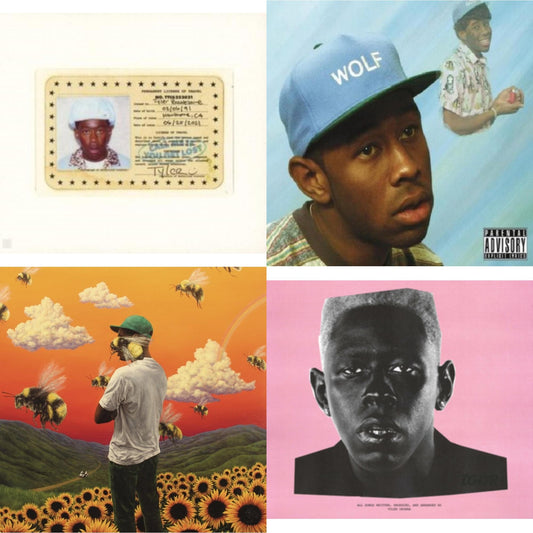 This is a 4 CD SKU bundle.
1.This CD is brand new.Format: CDMusic Style: TrapThis item's title is: Call Me If You Get LostArtist:  The Creator TylerLabel: COLUMBIA RECORDSBarcode: 194399166321Release Date: 10/1/2021
2.This CD is brand new.
