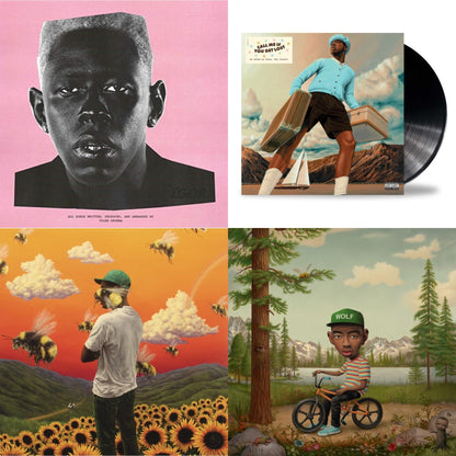 This is a 4 LP Vinyl SKU bundle.
1.This LP Vinyl is brand new.Format: LP VinylMusic Style: Contemporary R&BThis item's title is: Igor (X) (150G)Artist:  The Creator TylerLabel: A BOY IS A GUN; COLUMBIABarcode: 190759652213Release Date: 10/4/2019
2.This LP Vinyl is brand new.