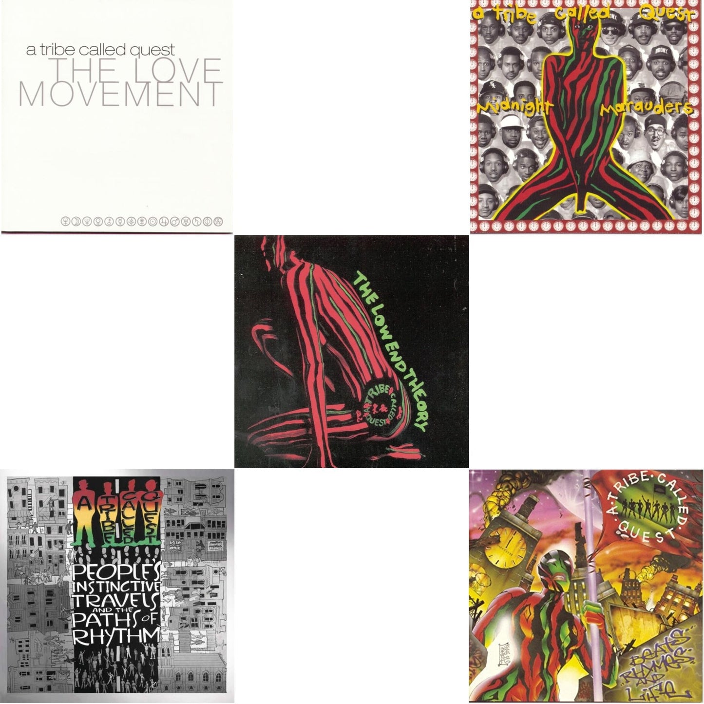 Low End Theory & Midnight Marauders & Beats Rhymes & Life & Love Movement & People's Instinctive Travels (25Th Anniversary)