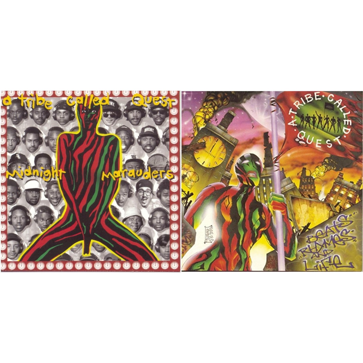 This is a 2 CD SKU bundle.
1.This CD is brand new.Format: CDThis item's title is: Midnight MaraudersArtist: Tribe Called QuestLabel: LEGACYBarcode: 012414149022Release Date: 11/9/1993
2.This CD is brand new.