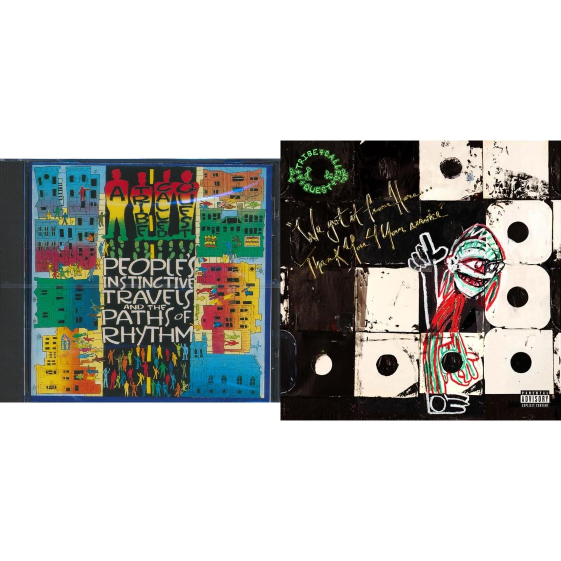 This is a 2 CD SKU bundle.
1.This CD is brand new.Format: CDMusic Style: ConsciousThis item's title is: People's Instinctive Travels & The PatArtist: Tribe Called QuestLabel: JIVE IMPORTBarcode: 828765355124Release Date: 12/31/1993
2.This CD is brand new.