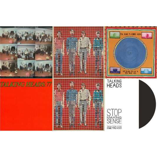 Name Of This Band Is Talking Heads & More Songs About Buildings & Food & Speaking In Tongues & Talking Heads: 77 & More Songs About Building & Food (Deluxe/2LP) & Stop Making Sense (Deluxe/2LP)